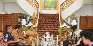 Diskusi Terkait Pelayanan Roro hingga Abrasi, Pjs Bupati Terima Audiensi HMI Bengkalis