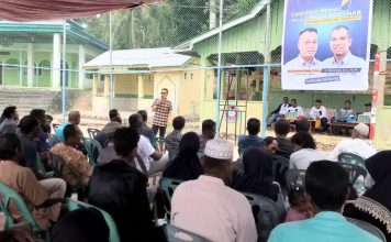 Do’a Keselamatan dan Keberkahan Pembuka Kampanye Nizar-Novrizal di Desa Mamut