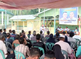 Paslon Nizar-Novrizal Disambut Antusias Masyarakat Saat Kampanye di Desa Mamut, Dapil II Senayang