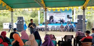 Kampanye di Desa Tapau, Natuna, Rudi Komitmen Optimalkan Layanan Transportasi untuk Dorong Komoditas Lokal