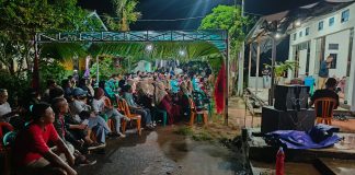 Bikin Merinding,! Shalawat Nabi Menggema Saat Kampanye WSRH di Air Lebai Ranai Kota