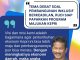 Tema Debat soal Pembangunan Inklusif Berkeadilan, Rudi Siap Paparkan Program Majukan Kepri