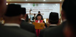 Anggota DPRD Siak Periode 2024-2029 Resmi Dilantik
