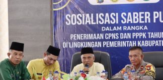 Wakapolres Lingga Hadiri Sosialisasi Saber Pungli dalam Penerimaan CPNS dan PPPK 2024
