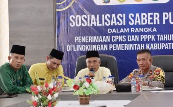 Wakapolres Lingga Hadiri Sosialisasi Saber Pungli dalam Penerimaan CPNS dan PPPK 2024