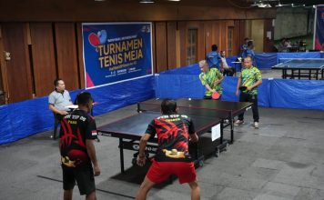 Turnamen Tenis Meja BP Batam, Meriahkan Hari Bakti BP Batam