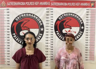 Dua Wanita di Kepulauan Anambas Ditangkap Satres Narkoba Polres Anambas Terkait Penyalahgunaan Narkotika