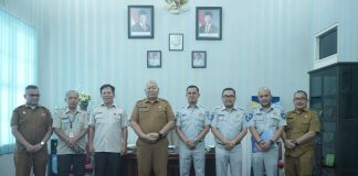 UPT Jasa Raharja Perwakilan Asahan Silaturahmi Dengan Pemerintah Kabupaten Asahan