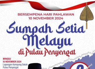 Zuriat Penyengat Gelar Sumpah Setia Melayu, Hadirkan Rudi-Rafiq: Tak Melayu Hilang di Bumi!