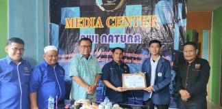 Lepas Dua Mahasiswa PKL, Ketua PWI Natuna : “Terima Kasih atas Dedikasinya”