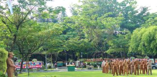 Pj Wali Kota Suprayitno Sampaikan Misi Asta Cita Presiden dan Wakilnya Saat Pimpin Apel