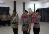 AKBP Apri Fajar Hermanto, S.I.K., Pimpin Upacara Sertijab Kapolsek Daik Lingga