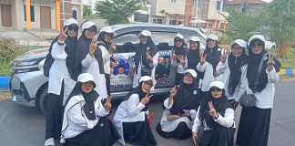 Relawan Rudi-Rafiq Door to Door Ajak Masyarakat Sambut Perubahan Kepri Maju