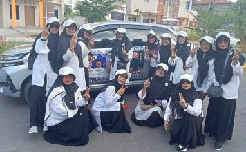 Relawan Rudi-Rafiq Door to Door Ajak Masyarakat Sambut Perubahan Kepri Maju