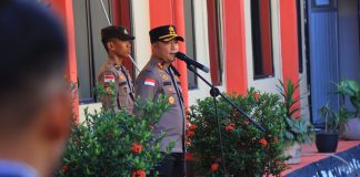 Mendukung Program Ketahanan Pangan Nasional, Polres Anambas Siapkan Lahan Untuk Pertanian