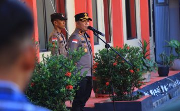 Mendukung Program Ketahanan Pangan Nasional, Polres Anambas Siapkan Lahan Untuk Pertanian
