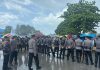 Debat Publik Pilkada Buton Tengah Diwarnai Kericuhan, Polres Buton Tengah Laksanakan Pengamanan Berlapis