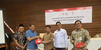 Sekda Natuna Boy Wijanarko Buka Pelatihan Pertolongan Pertama untuk Mitra PMI