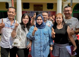 Masyarakat Tionghoa Kecamatan Bukit Batu Beri Dukungan kepada Calon Bupati dan Wakil Bupati Bengkalis Nomor Urut 1