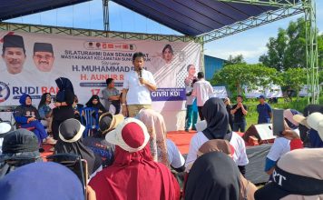 Warga Seibeduk Padati Senam Bersama HMR, Saatnya Kepri Punya Gubernur Bermutu