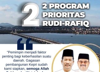 2 Prioritas Rudi-Rafiq yang Akan Kembalikan Kemasyhuran Tanjungpinang & Penyengat