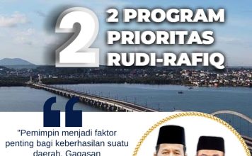2 Prioritas Rudi-Rafiq yang Akan Kembalikan Kemasyhuran Tanjungpinang & Penyengat