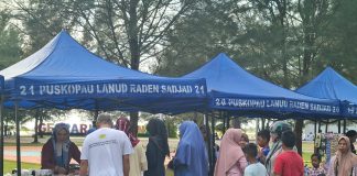 Pasar Minggu Ria TNI AU Lanud Raden Sadjad Ajang Promosi Wisata dan UMKM Natuna
