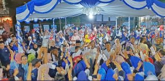 “Gelombang Biru” Bergejolak di Jodoh, Siap Antar Rudi-Rafiq jadi Gubernur Majukan Kepri