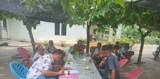 Bhabinkamtibmas Polsek Perdagangan Sosialisasikan Pilkada dan Himbauan Kamtibmas