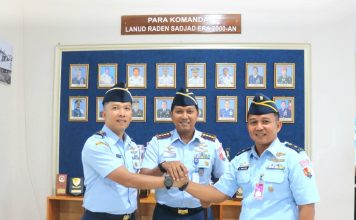 Lanud RSA Natuna Gelar Sertijab Kadispers, Momentum Tingkatkan Pembinaan Personel