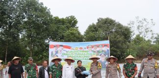 Polres Natuna Dukung Asta Cita Presiden RI dengan Penanaman 6.000 Bibit Jagung