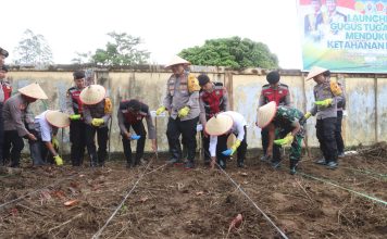 Wujudkan Program Asta Cita Presiden Prabowo, Polres Bersama Forkompimda Luncurkan Gugus Tugas Polri Dukung Ketahanan Pangan