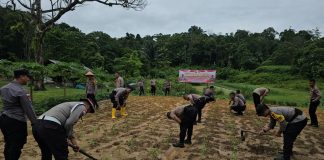 Polres Kepulauan Anambas Dukung Asta Cita Presiden Republik Indonesia di Bidang Ketahanan dan Swasembada Pangan