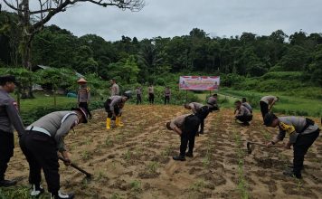 Polres Kepulauan Anambas Dukung Asta Cita Presiden Republik Indonesia di Bidang Ketahanan dan Swasembada Pangan