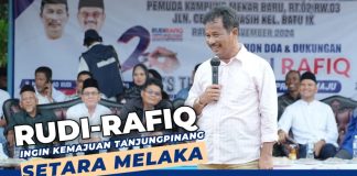 Rudi-Rafiq Gubernur, Ekonomi Kepri Bangkit, Tanjungpinang pun Bedelau Setara Melaka