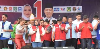 Kampanye Akbar dan Silaturahmi Paslon KBS di Pinggir, Kasmarni : Lanjutkan, Pilih Nomor Satu