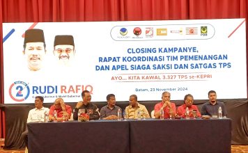 HMR Serukan Kawal Kemenangan Rakyat, Satu Suara Rudi-Rafiq Tak Boleh Hilang