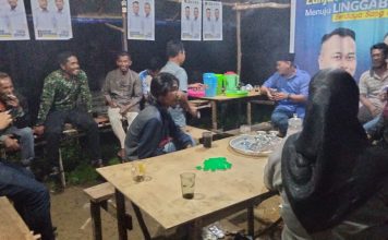 Sebelum Memasuki Masa Tenang Cabup Lingga Berkunjung Ke Posko Tim PemenanganÂ