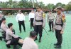 Kapolres Natuna Pimpin Apel Pergeseran Pasukan untuk Pengamanan TPS Pilkada 2024