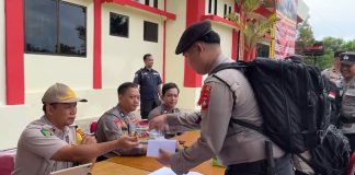 Polres Natuna Lakukan Pengecekan Kesehatan dan Kesiapan Personel Pengamanan Pilkada 2024