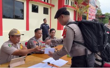 Polres Natuna Lakukan Pengecekan Kesehatan dan Kesiapan Personel Pengamanan Pilkada 2024