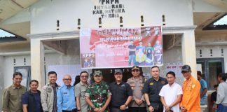 Pastikan Proses Pemilu Berjalan Lancar, Ketua DPRD Natuna Tinjau TPS