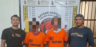 Di Ladang Cabe, Ada 34,41 Gram Sabu!, 2 Orang Terciduk Polres Simalungun