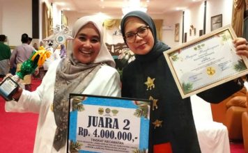 PKK Kecamatan Senayang Raih Juara 2 Lomba Kebun PKK Kabupaten Lingga