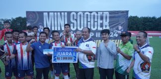 Tutup Mini Soccer PWI Asahan Cup II, Wabup Taufik Kenang Dedikasi Nurkarim Nehe