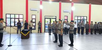 Serah Terima Jabatan Wakapolres Natuna, Semangat Baru di Ujung Perbatasan