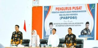 Ketua DPRD Natuna Hadiri Kegiatan Silaturahmi Antara PABPDSI Pusat dan PABPDSI Natuna