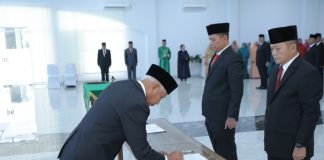 Bupati Asahan Lantik Pejabat Dilingkungan Pemerintahan Kabupaten