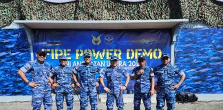 Danlanud RSA Natuna Hadiri Fire Power Demo TNI AU Latihan Angkasa Yudha 2024