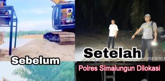 Tambang Pasir Ilegal di Bandar Digrebek Malam Hari Oleh Sat Reskrim Polres Simalungun, Lokasi Ditemukan Kosong
